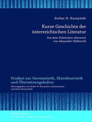 cover image of Kurze Geschichte der österreichischen Literatur